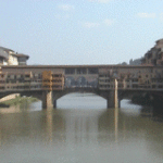 Florencie – Starý most – Ponte Vecchio