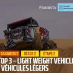 Lehká vozidla Top 3 prezentovaná společností Soudah Development – etapa 2 – #Dakar2022