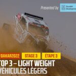 Lehká vozidla Top 3 prezentovaná společností Soudah Development – 3. etapa – #Dakar2022