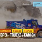 Trucks Top 3 presented by Soudah Development – etapa 11 – #Dakar2022