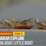 Prozkoumejte Dakar: Velká loď, malá loď – #Dakar2023