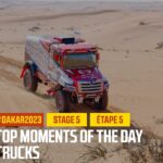 Kamiony Top momenty – etapa 5 – #Dakar2023