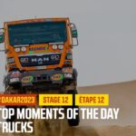 Kamiony Top momenty – etapa 12 / etapa 12 – #Dakar2023