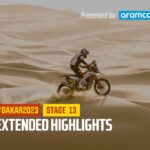 Nejdůležitější momenty 13. etapy představené společností Aramco – #Dakar2023