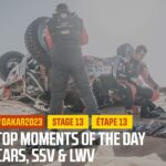 Auta Top momenty – etapa 13 – #Dakar2023