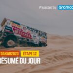 Shrnutí 12. etapy představené společností Aramco – #Dakar2023