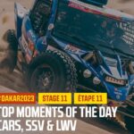 Auta Nejlepší momenty – etapa 11 – #Dakar2023