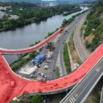 Na Barrandovském mostu v Praze proběhnou zatěžkávací zkoušky